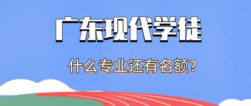 2023年广东现代学徒哪些专业有名额