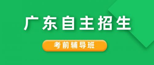 2024年广东自主招生考前辅导班报名